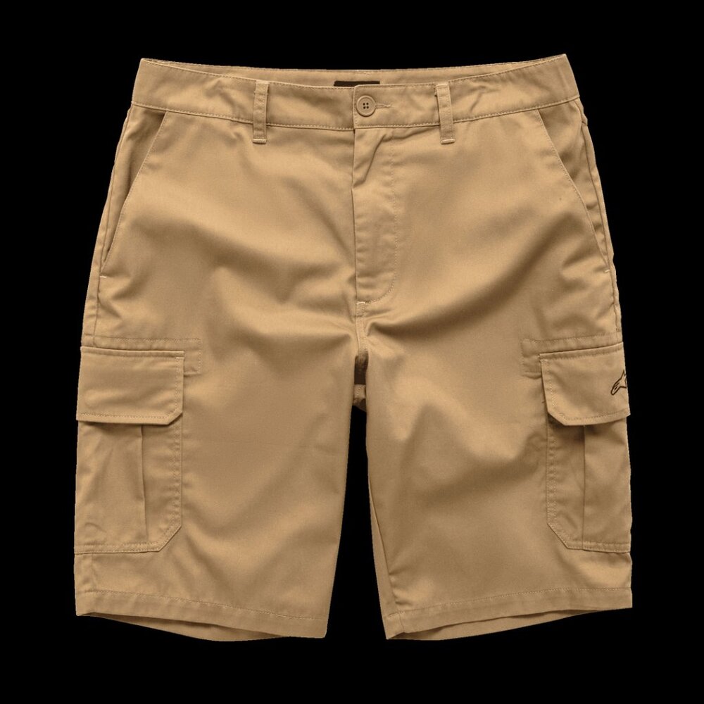 Alpine Design Men's All-Wear Cargo Shorts Khaki Beige Size 36